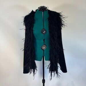Torrid Black Fuzzy Cardigan